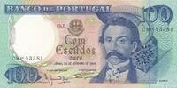Portugal 100 Escudos Banknote Banco de Portugal 100 Escudos -