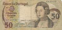 Portugal 50 Escudas Banknote Portugal 50 Escudas -