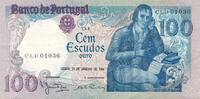 Portugal 100 Escudos Banknote Portugal 100 Escudos -