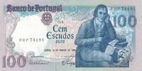 Portugal 100 Escudos Banknote Portugal 100 Escudos -