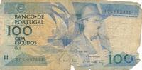 Portugal 100 Escudos Banknote Portugal 100 Escudos -