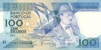 Portugal 100 Escudos Banknote Portugal 100 Escudos -