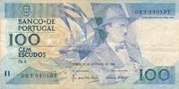 Portugal 100 Escudos Banknote Portugal 100 Escudos -