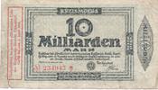 Moers 10 Milliarden Mark Gutschein des Kreises -