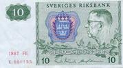 Schweden 10 Kronor / Kronen 1987 III+ 4.69 US$ Tax included +  11.73 US$ shipping
