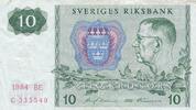 Schweden 10 Kronor / Kronen 1984 III 4.69 US$ Tax included +  11.73 US$ shipping