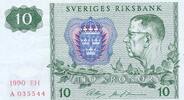 Schwden 10 Kronor / Kronen 1990 III 4.69 US$ Tax included +  11.73 US$ shipping