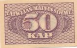 Lettland 50 Kap Kapeikas kapeck -