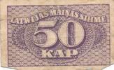Lettland 50 Kap Kapeikas kapeck -