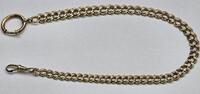 Uhrenkette Kette Double Taschenuhr Antike Golddouble Taschenuhrenkette A*D, L: 37,0 cm -