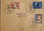 Österreich, Drittes Reich Deutschland Briefumschlag 2. Weltkrieg Wien Europäischer Postkognress -
