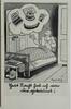 Österreich, Drittes Reich Deutschland AK Ansichtskarte Propaganda 2. Weltkrieg Postkarte, Ein Soldat mit einem Traum von Essen und Zigaretten, Villach -