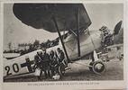 Österreich, Drittes Reich Deutschland AK Ansichtskarte Propaganda 2. Weltkrieg Postkarte, Linz, Geburtstag des Führers, Befehlsuasgabe vor dem Aufklärungsflug -