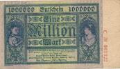 Deutschland Deutsches Reich 1 Million Mark Gutschein der Thyssen-Hütte, Lohberg Rheinland Notgeld -