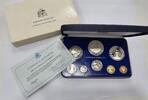 Barbados KMS Offizieller Kursmünzensatz, 8 Münzen, Coin Proof Set, Franklin Mint, -