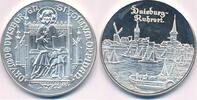 Deutschland 986er Silber Medaille Duisburg Ruhrport- Silbermedaille -