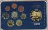 Belgien Euro-Premiumsatz 1 Cent - 2 Euro im Privat Folder, Medaille, versch.Jahre -