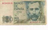 Spanien 1000 Pesetas Geldschein -