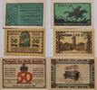 Deutschland Deutsches Reich 25, 2* 50 Pfennig Notgeld Ansbach Bayern, Apolda Thüringen 3 Stück -