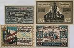Deutschland Deutsches Reich 2*25, 2*50 Pfennig Notgeld Kelbra, Kirchhain, Kindelbrück, Kevelaer 4 Stück -