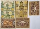 Deutschland Deutsches Reich 2*20, 4*50, 75 Pfennig Notgeld Neuhaus am Rennweg Thüringen, Neustadt Schleswig-Holstein 7 Stück -
