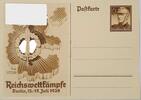 Deutschland, Drittes Reich, 2. Weltkrieg AK Ansichtskarte, Postkarte, Gaznsache Propaganda SA Reichswettkämpfe Berlin 15.-17. Juli 1938 -