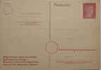 Deutschland, Drittes Reich, 2. Weltkrieg AK Propaganda, Postkarte, Ganzsache 6 Pf Hitler -