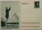 Deutschland, Drittes Reich, 2. Weltkrieg AK Ansichtskarte, Ganzsache, Propaganda Feldpostkarte zur Reichsparteitag, HJ Zeltlager -
