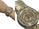 Flexi Armband vintage Swatch Automatic Uhr Armbanduhr Swiss Made 23 Jewels -