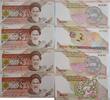 Iran 4* 5000 Rials 4x Banknoten Lot, 2* folgende Seriennummer -