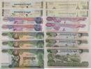 Kambodscha 2*100, 5* 500 Riels Banknote 7 Stück lot ** -