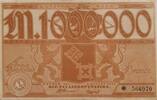 Deutschland, Deutsches Reich 1 Million Mark Großnotgeld, Bremen Die Finanzdeputation -