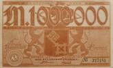 Deutschland, Deutsches Reich 1 Million Mark Großnotgeld, Bremen Die Finanzdeputation -