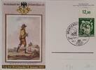 Deutschland Drittes Reich AK Ansichstkarte Postkarte II. Weltkrieg Tag der Briefmarke, Wiener Klapperpost, Brandenburg(Havel) -
