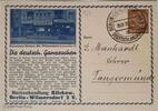 Deutschland Drittes Reich AK Ansichstkarte Postkarte II. Weltkrieg Ganzsache, Berlin Wilmersdorf, Charlottenburg, Die deutshcen Ganzsachen -