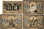 Deutschland, Deutsches Reich 10, 3 x 25 Pfennig 4 x Notgeldschein, Stadt Bad Reinerz -