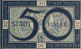 Deutschland, Deutsches Reich 50 Pfennig 1 x Notgeldschein, Stadt Halle -