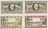 Deutschland, Deutsches Reich 1,2,3 Mark, 50 Pfennig 4 x Notgeldschein, Stadt Jerichow -