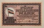Deutschland, Deutsches Reich 5 Millionen Mark Grossnotgeld, Hugo Stinnes Linien Hamburg -