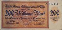 Deutschland, Deutsches Reich 200 Millionen Mark Grossnotgeld, Essen Friedr. Krupp AG, Nordrhein-Westfalen -