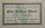 Deutschland, Deutsches Reich 1 Million Mark Grossnotgeld, Handelskammer, Hildesheim ( Hannover ) Niedersachsen -
