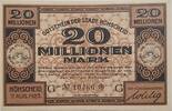 Deutschland, Deutsches Reich 20 Millionen Mark Grossnotgeld, Höhscheid Stadt, Serie G, Nordrhein-Westfalen -