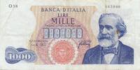 Italien 1000 Lire Banknote -