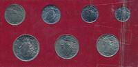 Brasilien 1, 2, 5, 10, 20, 50 Centavos 1 Cruzeiro 7 Münzen, Lot KMS -