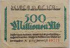Deutschland, Deutsches Reich 500 Millionen Mark Grossnotgeld, Münster, Nordrhein-Westfalen, Stadt, Serie F -