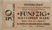 Deutschland, Deutsches Reich 50 Milliarden Mark Großnotgeld, Münster, Nordrhein-Westfalen, Westfälisches Notgeld -