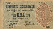 Italien 1 Lira Banknote -