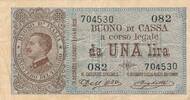 Italien 1 Lira Banknote -