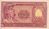 Italien 100 Lire Banknote -