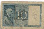 Italien 10 Lire Banknote -